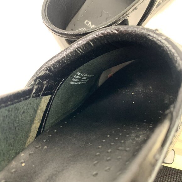 Dansko Professional Clogs - Black Patent Leather, Size EU 41 US 10.5/11.0 - Picture 6 of 15